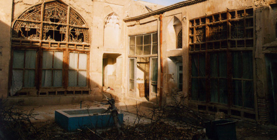 Kianpour Boutique Hotel_Yard before restoration