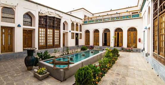 Historical Qajar house in Iran