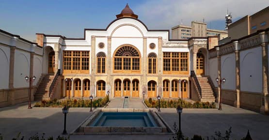 Naseredin Mirza historical house in Iran 